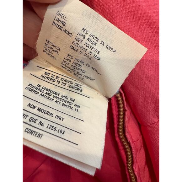 Vintage 80s Slalom Vibrant Pink Retro Ski Suit - Size 10 - USA Made - Picture 10 of 10